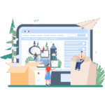 تصميم المتاجر الإلكترونية